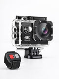 4K  Waterproof All Digital UHD WiFi Camera + RF Remote And Accessories
