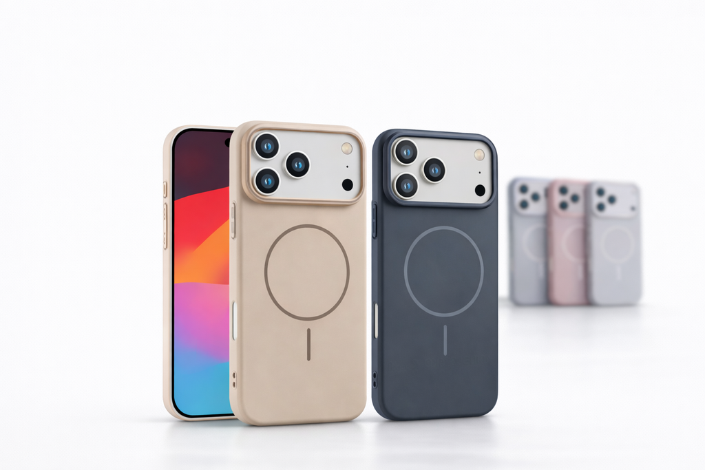 Magsafe Ultra Thin Matte Case For iPhone 17 16 15 14 13 12 Pro Max Plus